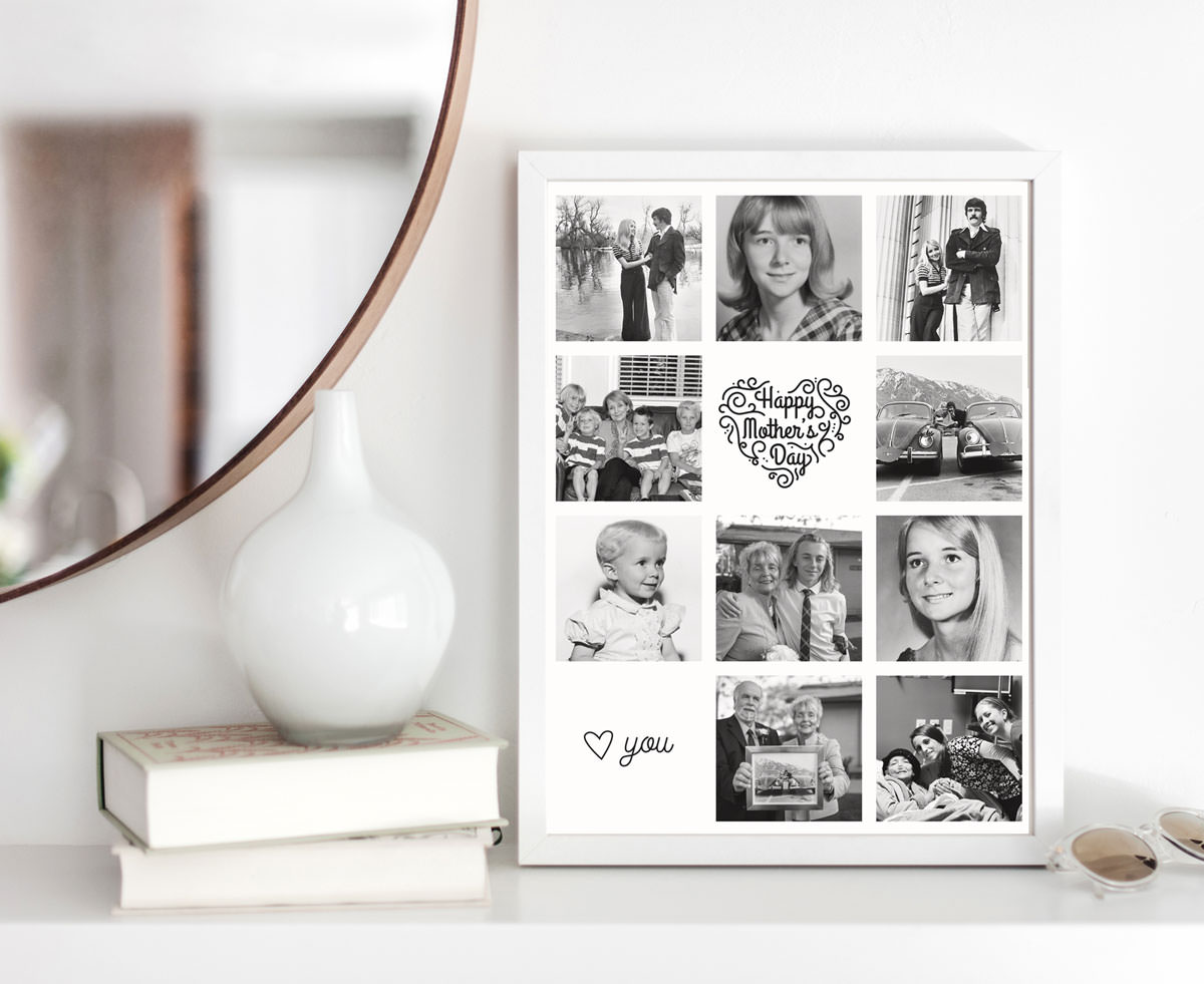Custom Photo Collage Print