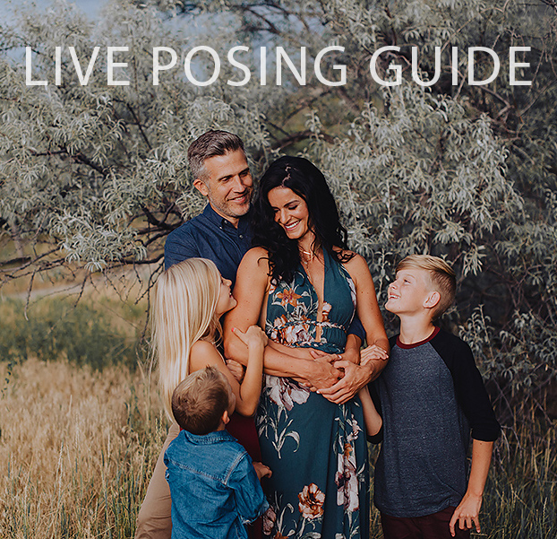 live family posing guide