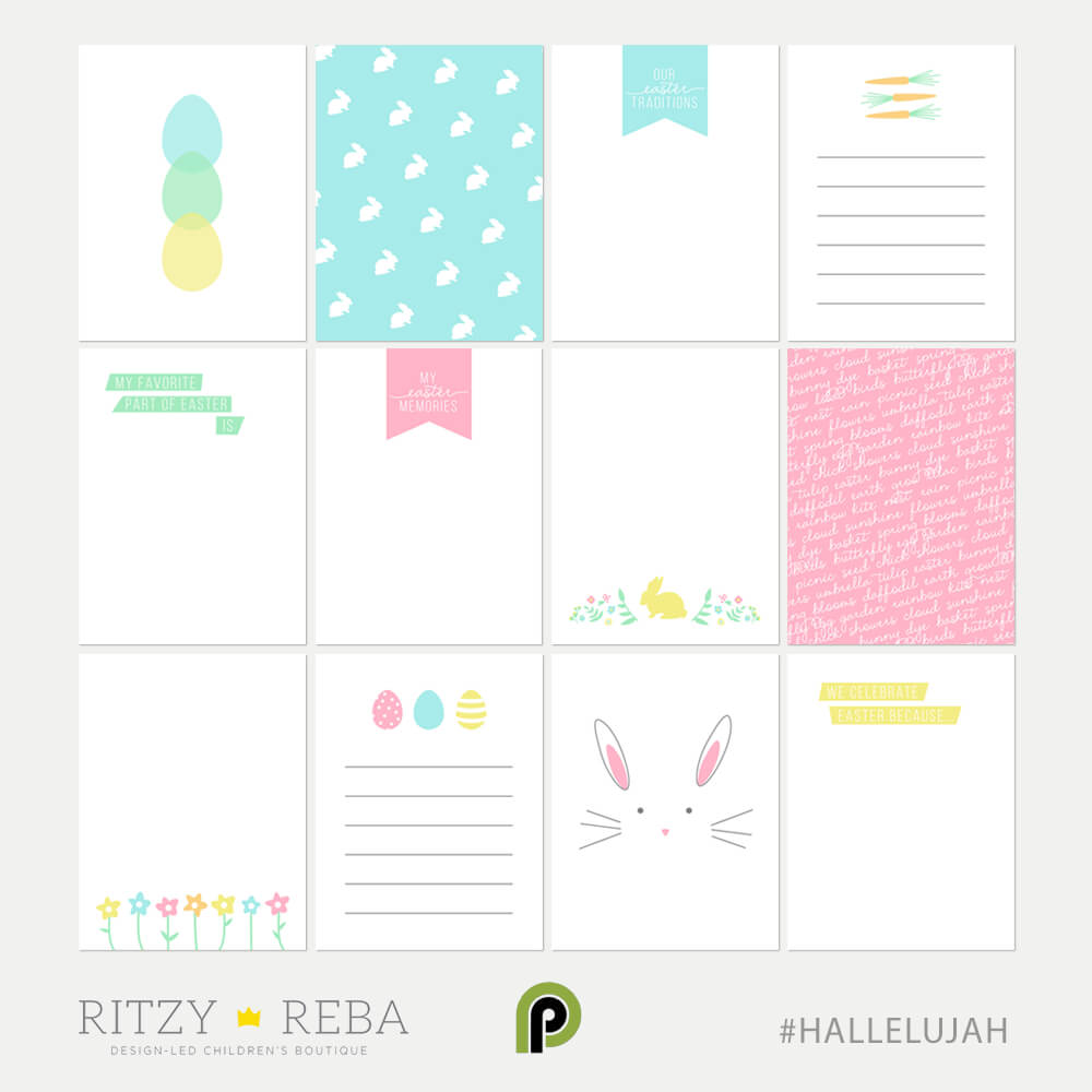 Free Easter Journaling Cards