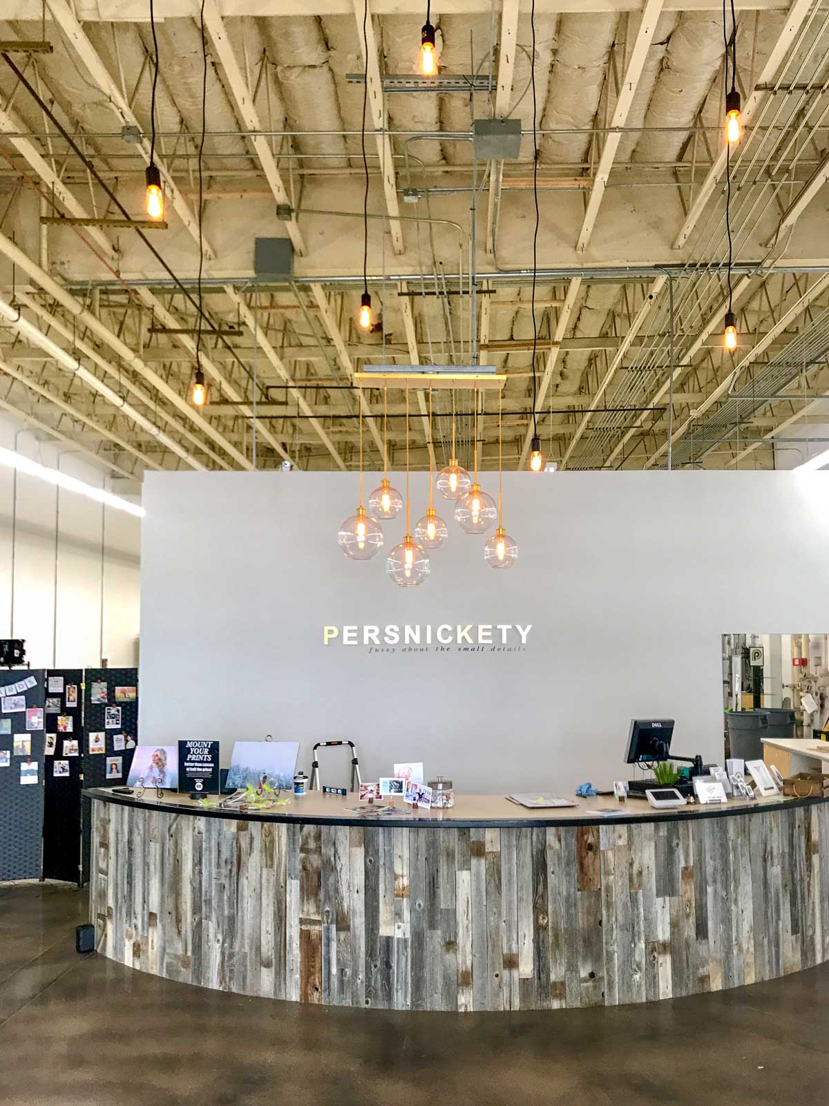The Persnickety Prints lobby in Orem, Utah