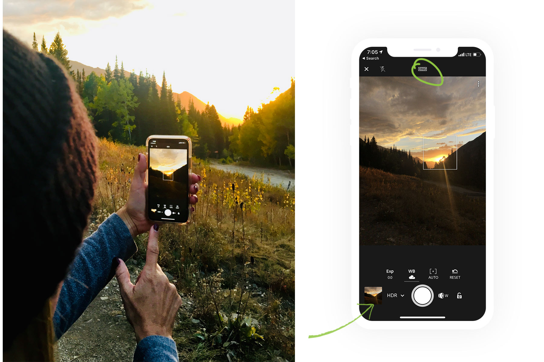 How to take HDR Photos in the Lightroom Mobile App