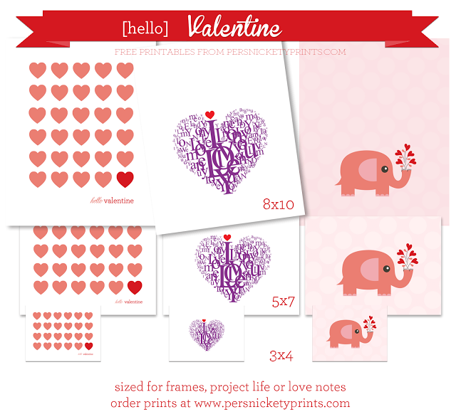free valentine printables