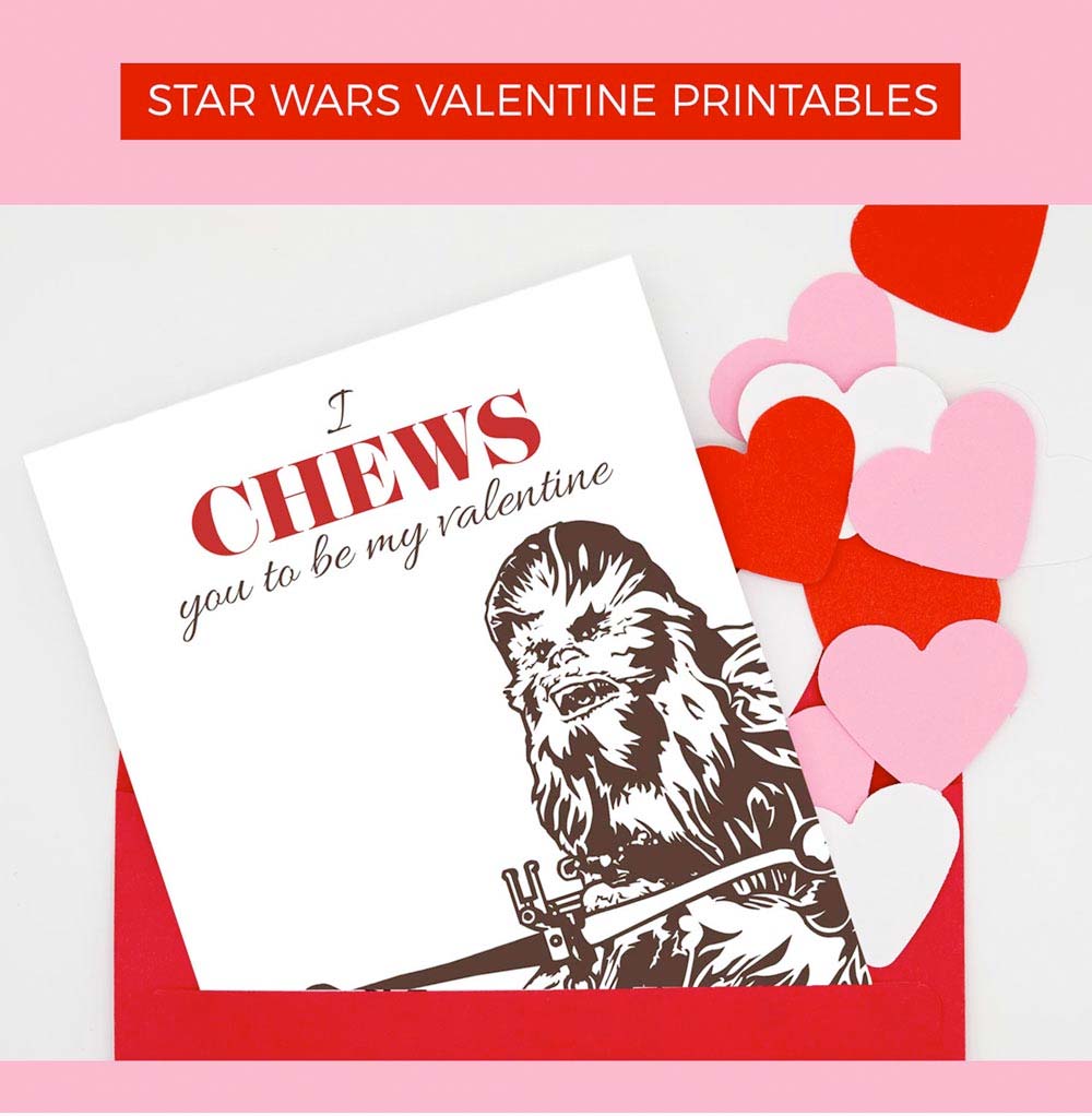 Free Star Wars Valentines Persnickety Prints