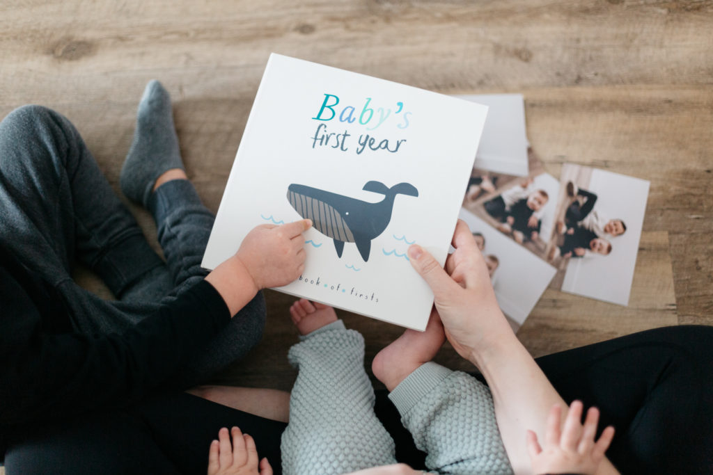 Baby photo book