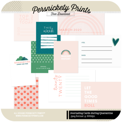 Free Pocket Page Journaling Cards