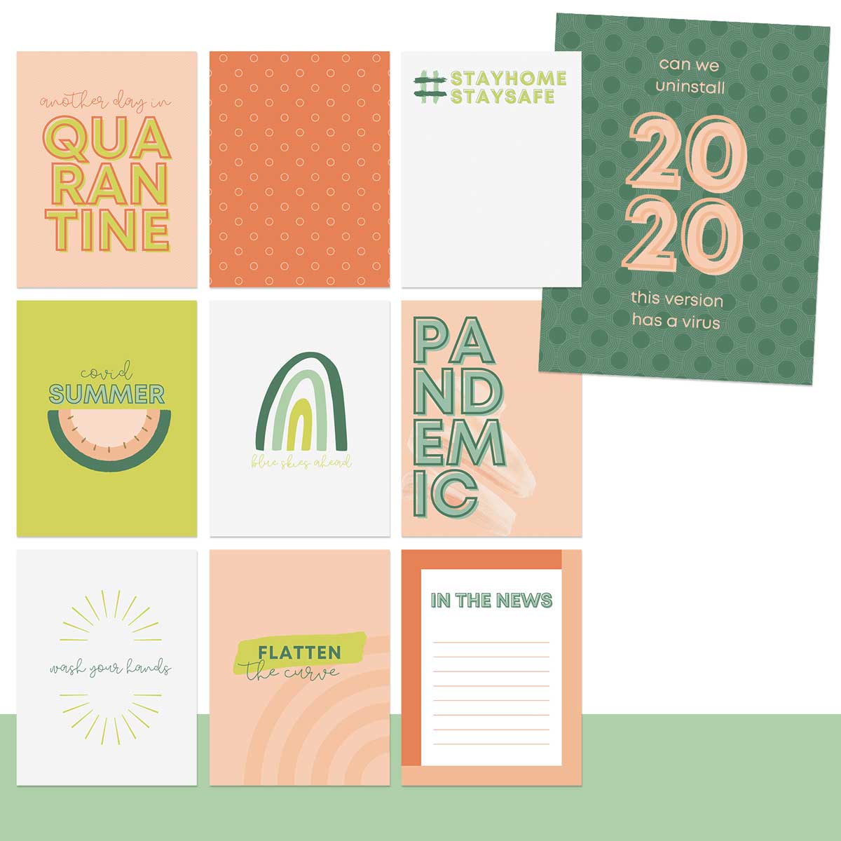 Free Covid-19 Journaling Cards
