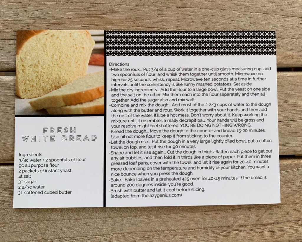 How to Design and Print Recipe Cards