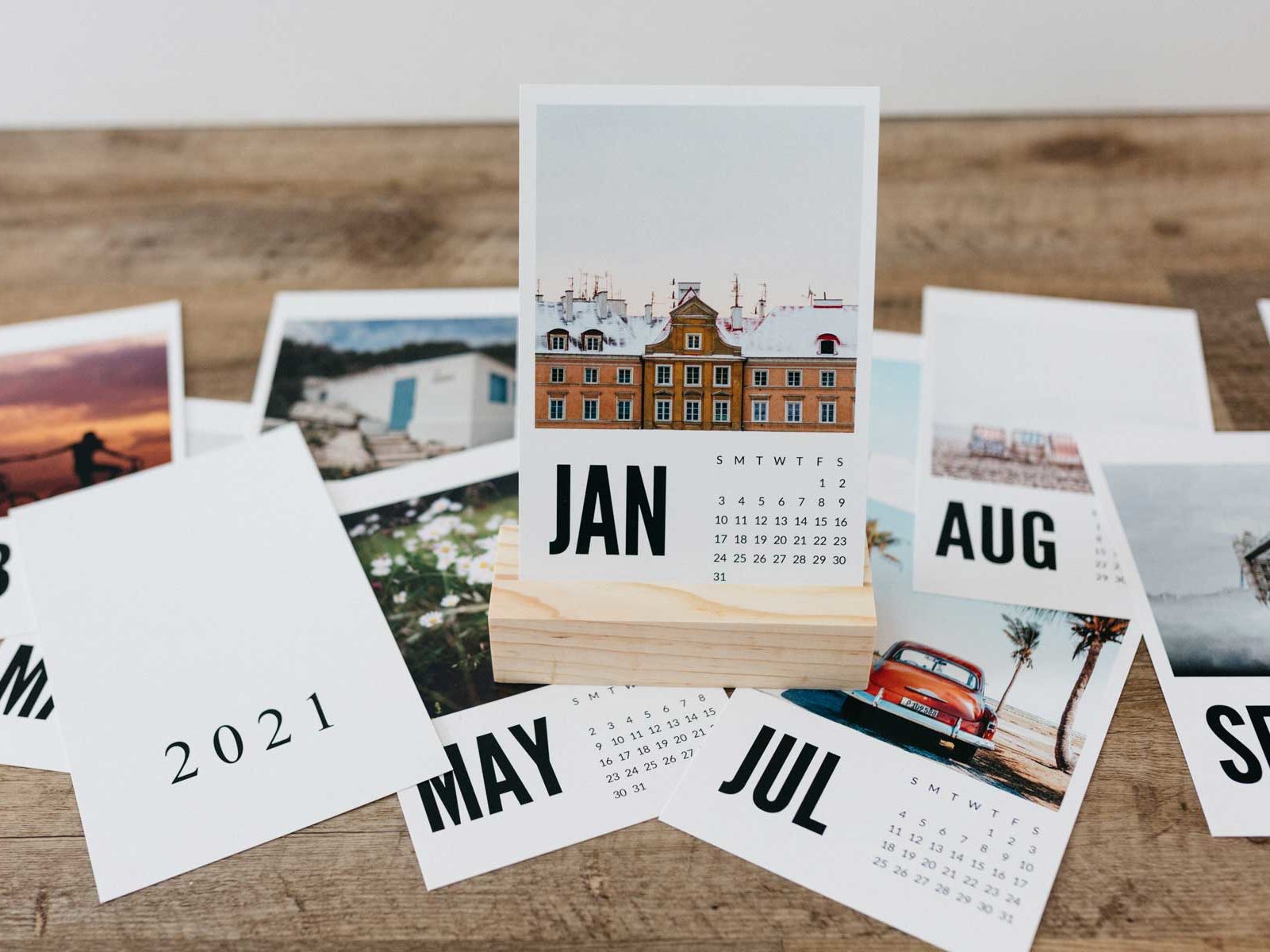 2021 Custom Photo Calendar Holiday Gift