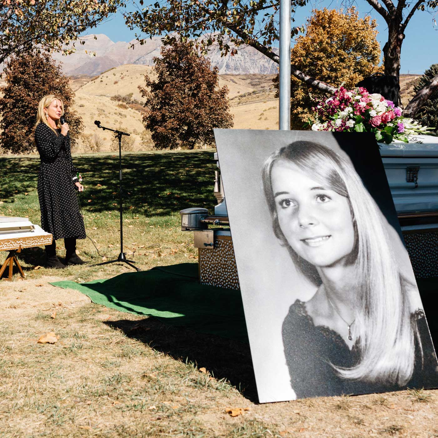Photo Displays for a Funeral