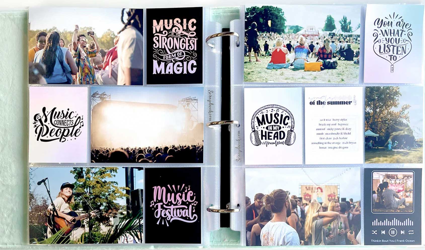 Download Free Digital Music Festival Stamps