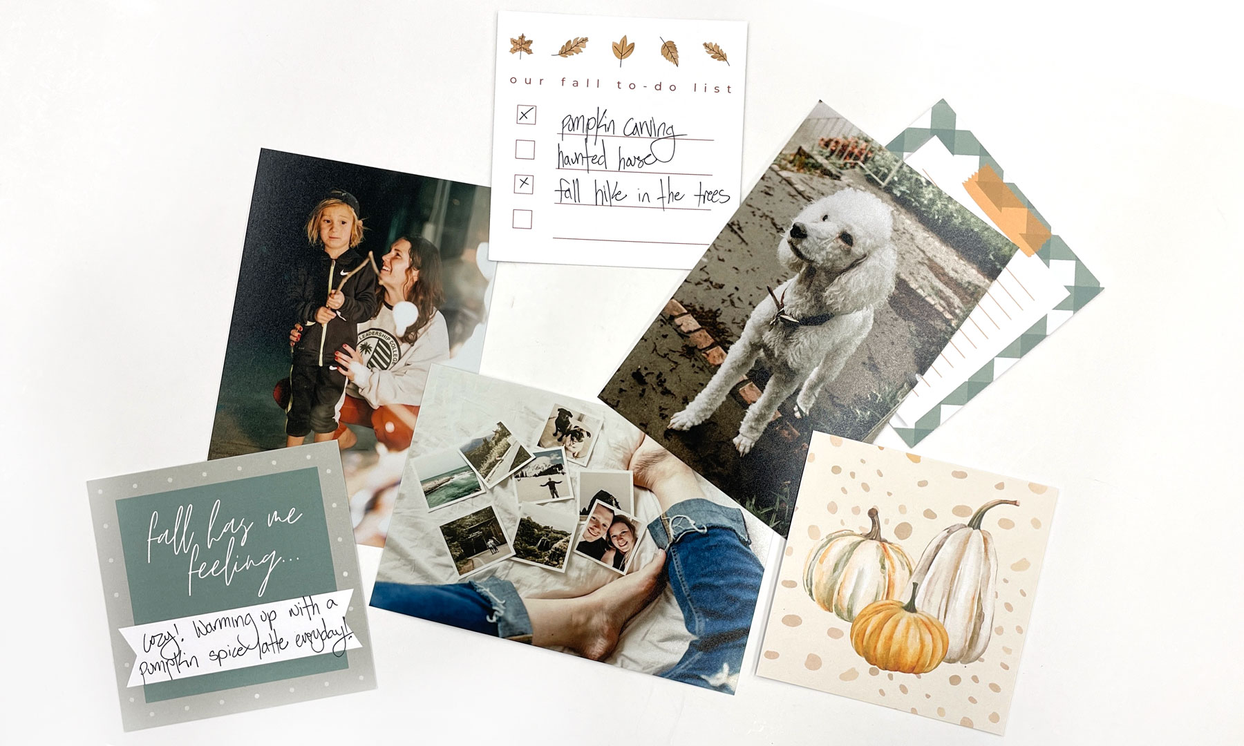Free Fall Journal Cards