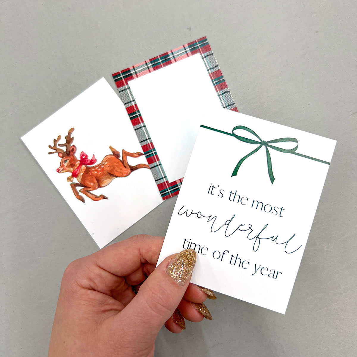 Free Christmas Journaling Cards
