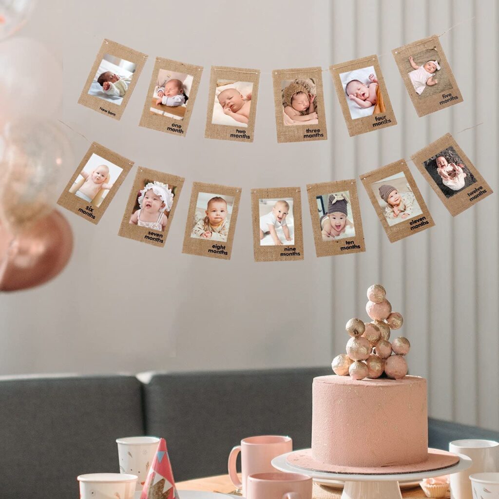 decorating baby's first birthday