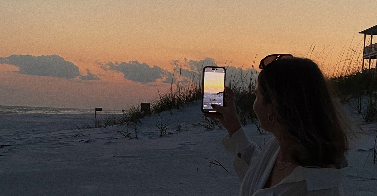 How to take beach photos on your phone