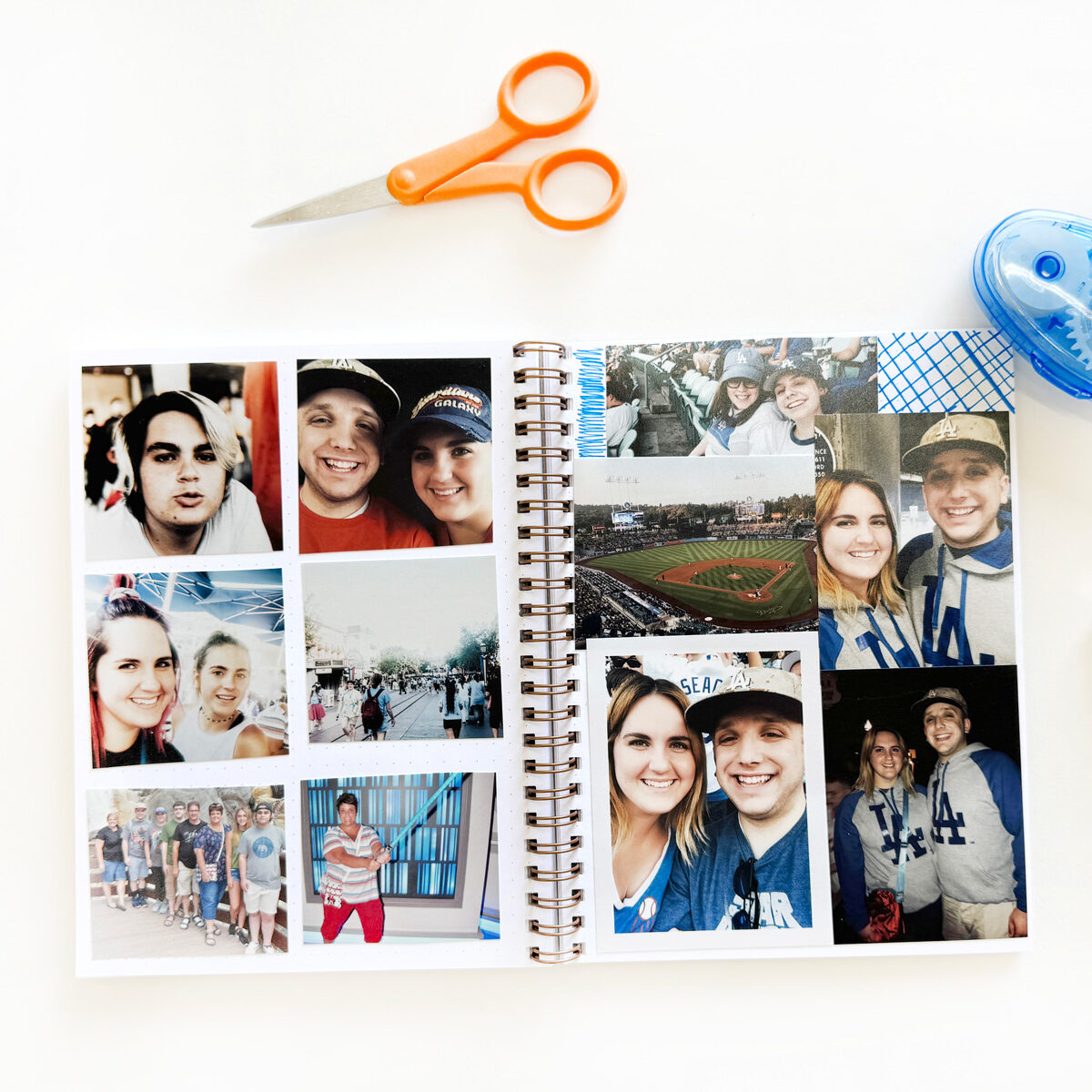 summer scrapbook smash book
