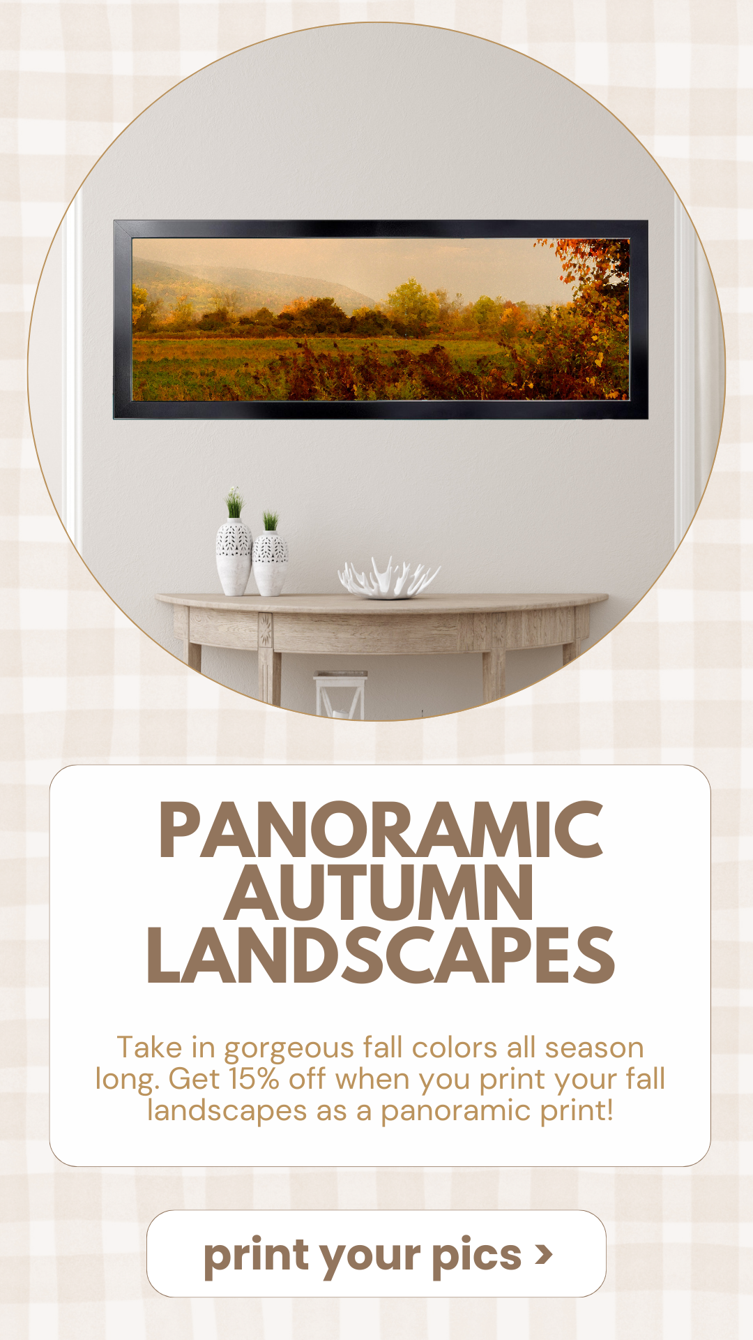 fall panoramic landscape prints