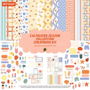 Saltwater Season Scrapbook Kit
