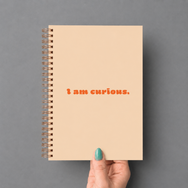 Affirmation journal with a mini photo print